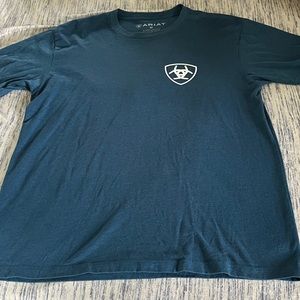 Men's Medium Ariat Blue Flag T-Shirt